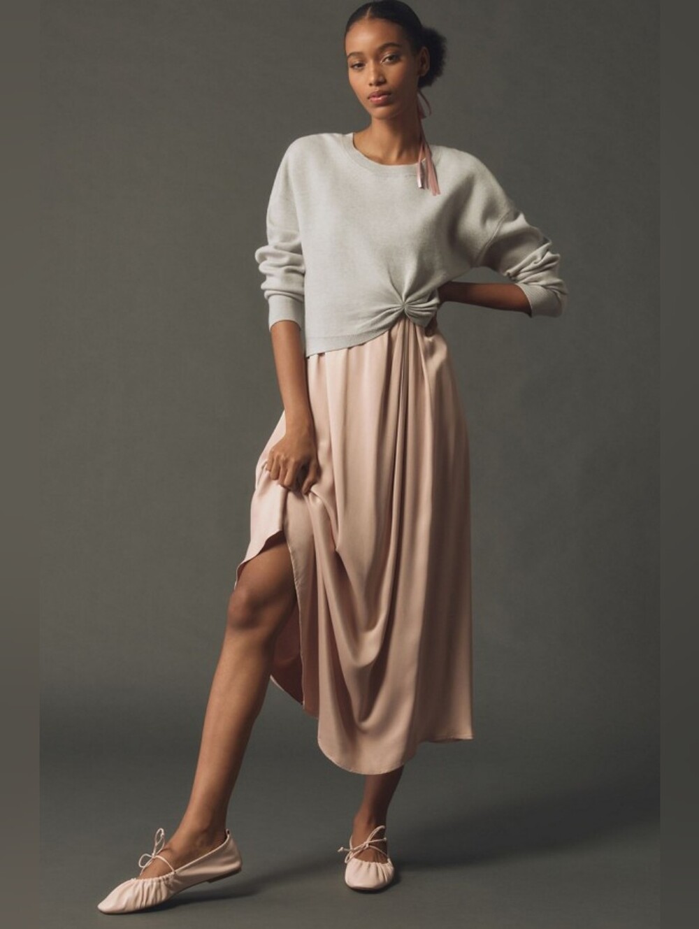Gemini Twofer Sweater Dress